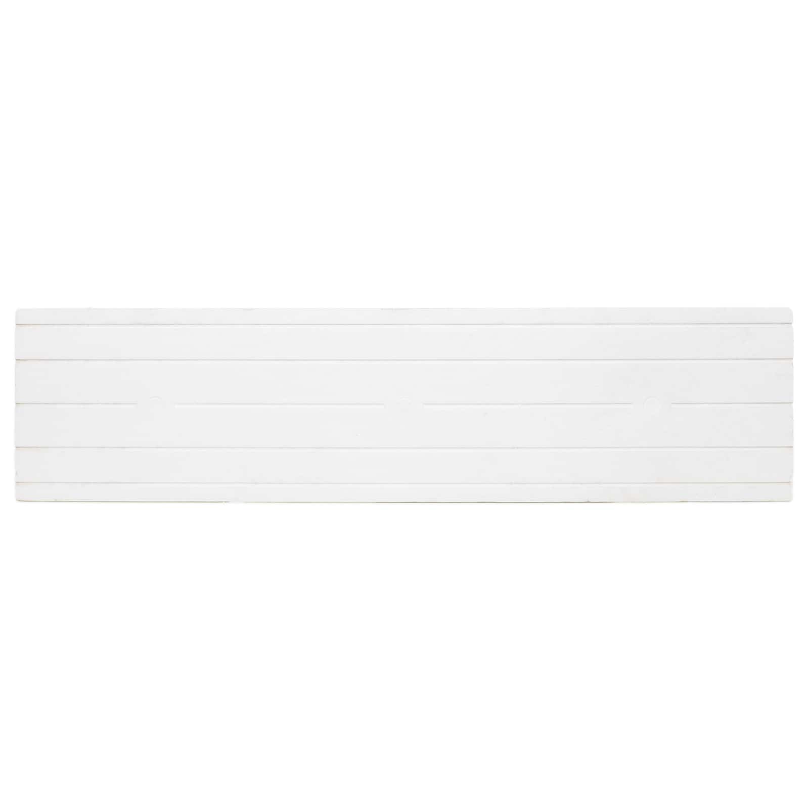 Wandpanelen 10 pcs Lichtgrijs 100 x 25 cm EPS-schuim