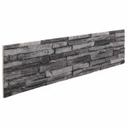 Wandpanelen 100x25 cm EPS-schuim antraciet