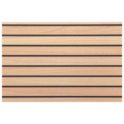 Wandpanelen 10 pcs Bruin 100 x 50 cm EPS-schuim