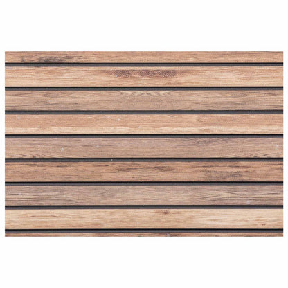 Wandpanelen 10 pcs Licht Bruin 100 x 50 cm EPS-schuim