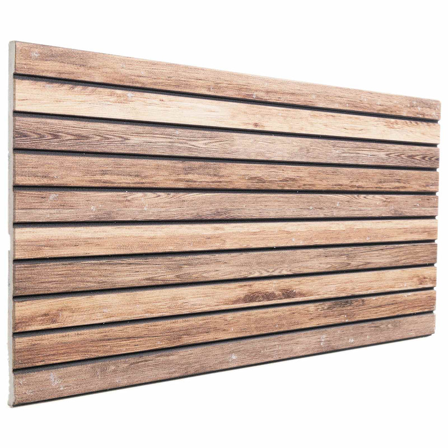 Wandpanelen 10 pcs Licht Bruin 100 x 50 cm EPS-schuim