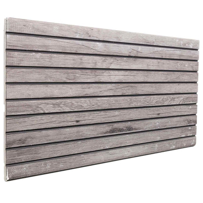 Wandpanelen 10 pcs Grijs 100 x 50 cm EPS-schuim