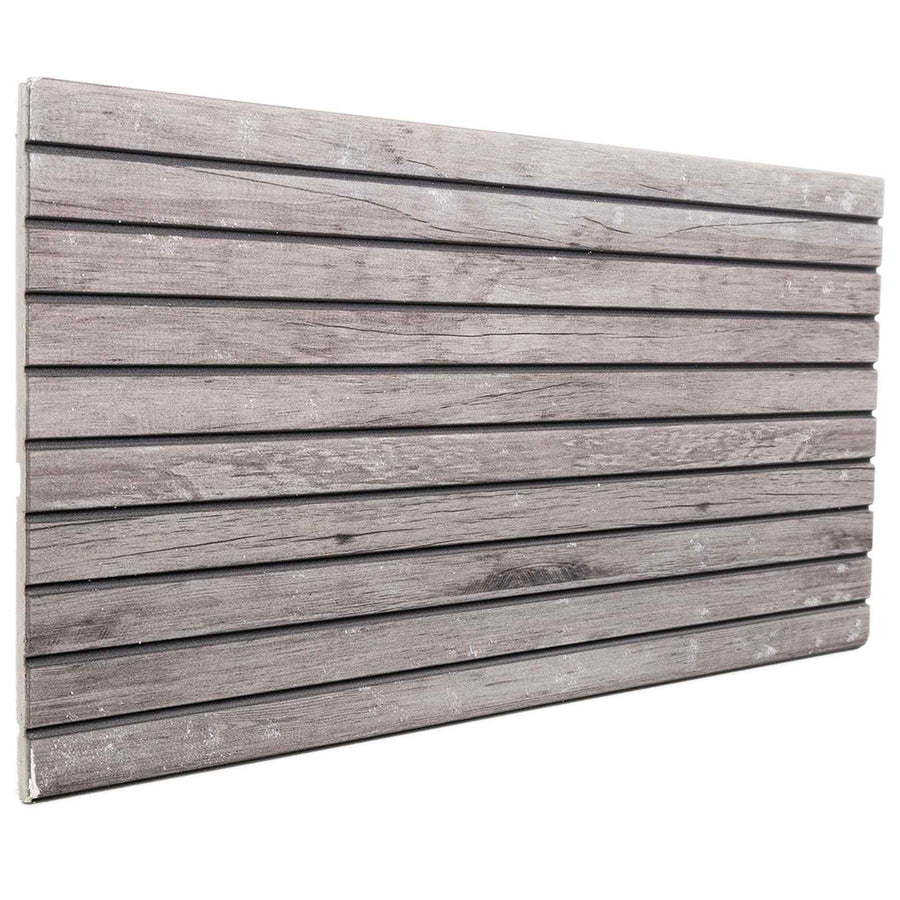Wandpanelen 10 pcs Grijs 100 x 50 cm EPS-schuim