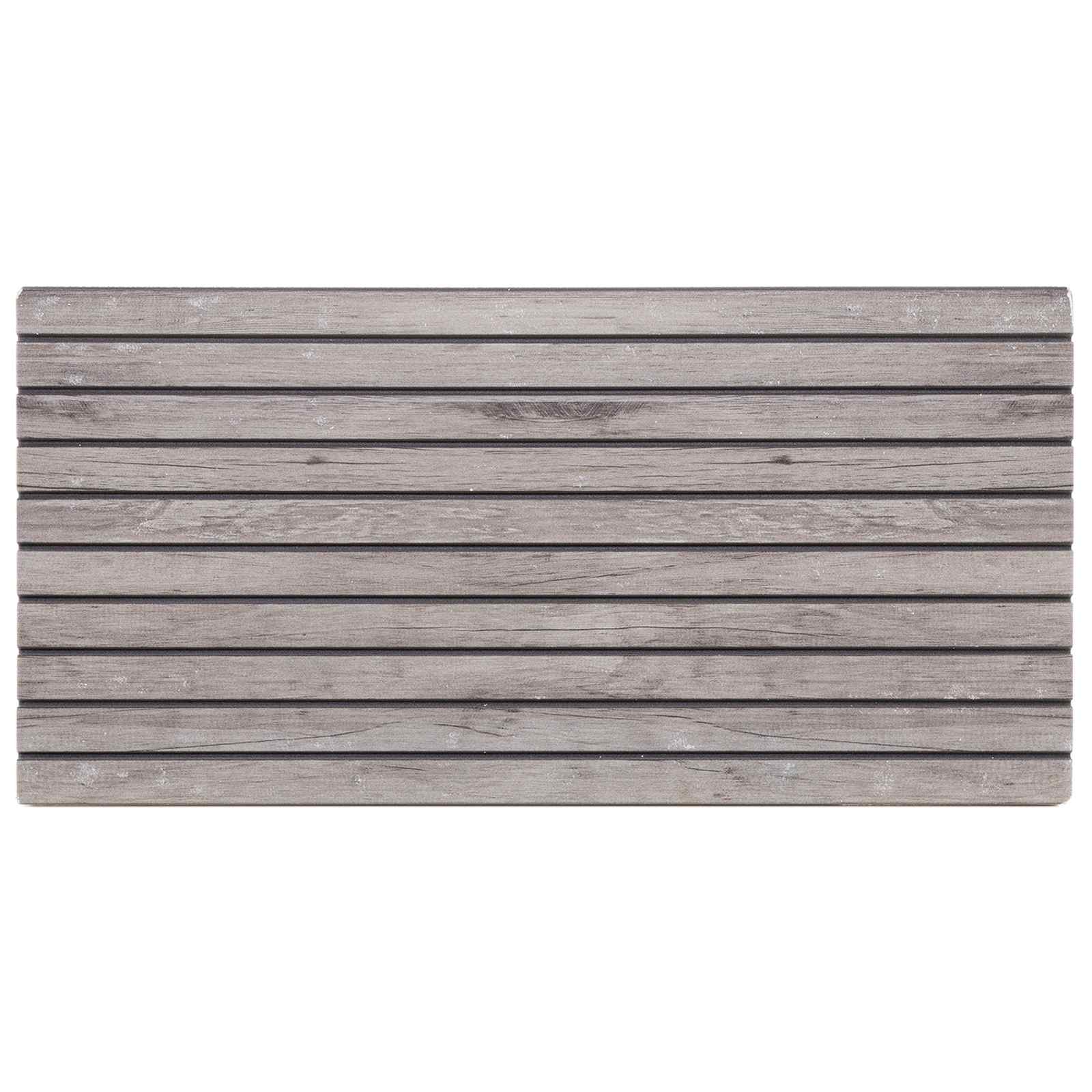 Wandpanelen 10 pcs Grijs 100 x 50 cm EPS-schuim
