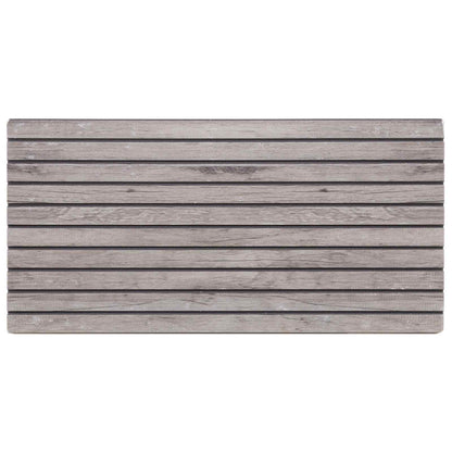 Wandpanelen 10 pcs Grijs 100 x 50 cm EPS-schuim