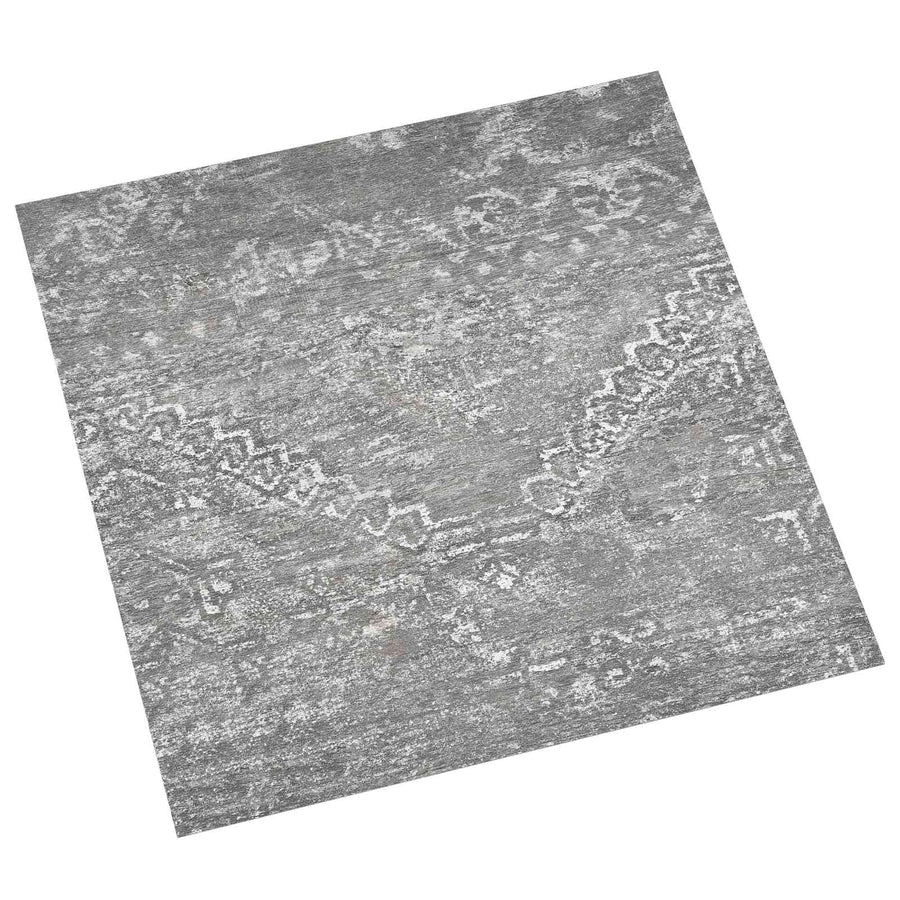 Zelfklevende Vloerplanken 30,5 x 30,5 cm 20 pcs PVC Betongrijs