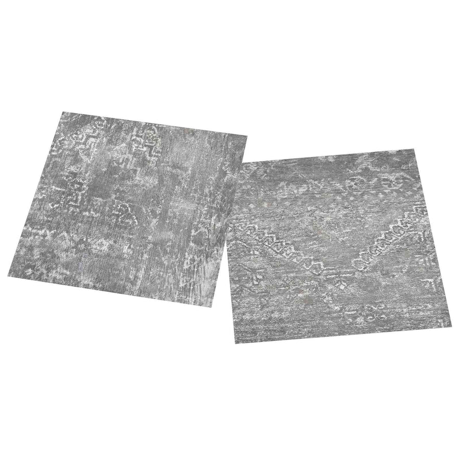 Zelfklevende Vloerplanken 30,5 x 30,5 cm 20 pcs PVC Betongrijs