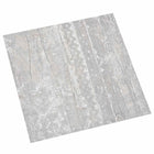 PVC vloerplanken 30,5x30,5 cm 20 stuks grijs