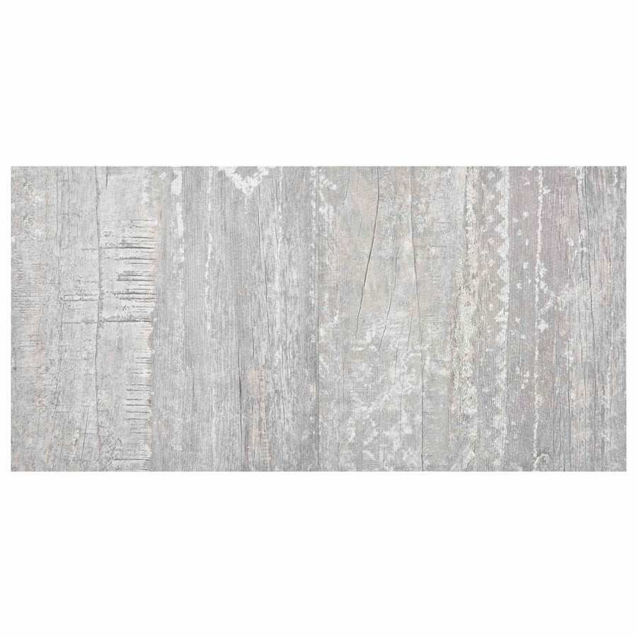 Zelfklevende Vloerplanken 30,5 x 30,5 cm 20 pcs PVC Grijs