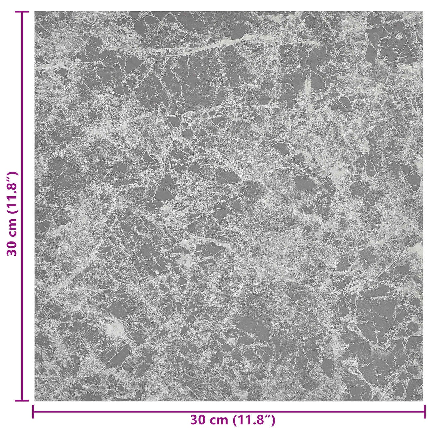 Zelfklevende Vloerplanken 30,5 x 30,5 cm 20 pcs PVC