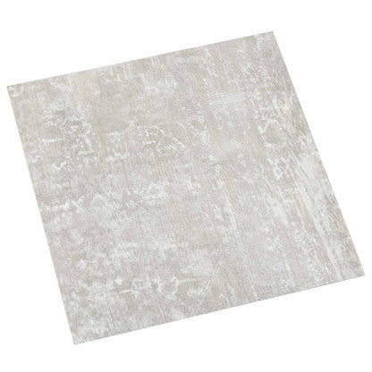 Zelfklevende Vloerplanken 30,5 x 30,5 cm 20 pcs PVC Lichtgrijs
