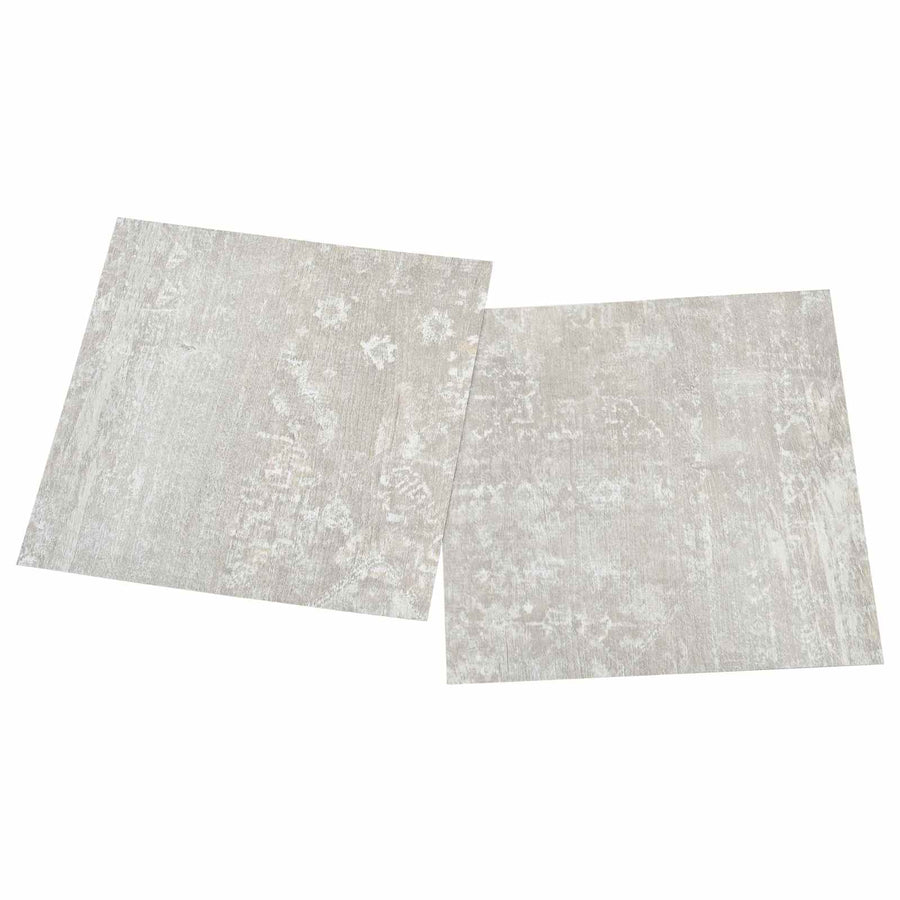 Zelfklevende Vloerplanken 30,5 x 30,5 cm 20 pcs PVC Lichtgrijs