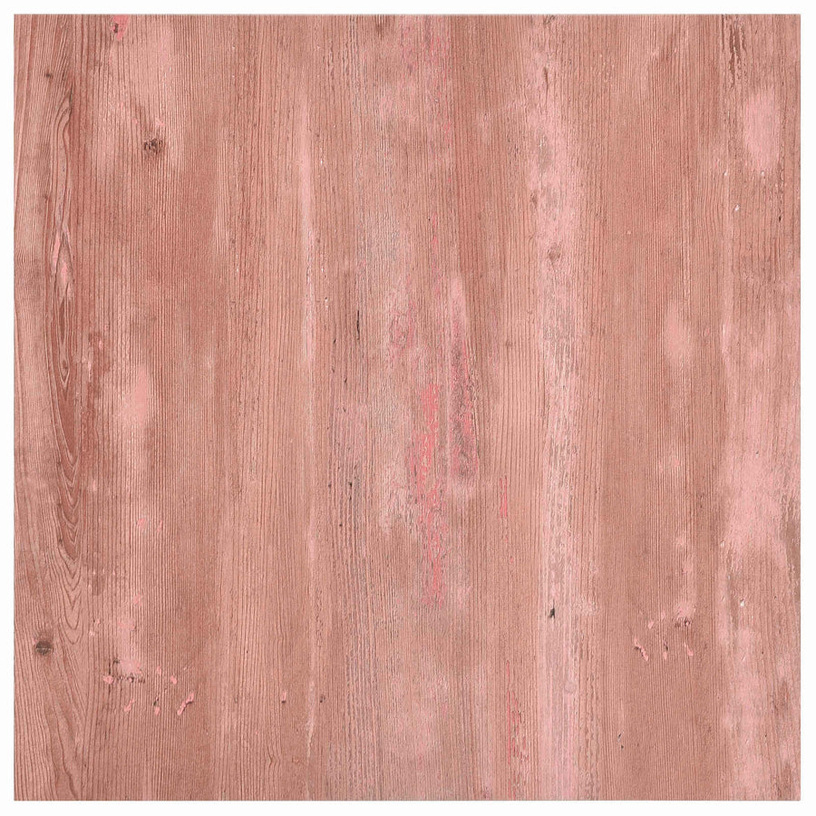 Zelfklevende Vloerplanken 30,5 x 30,5 cm 20 pcs PVC Rood