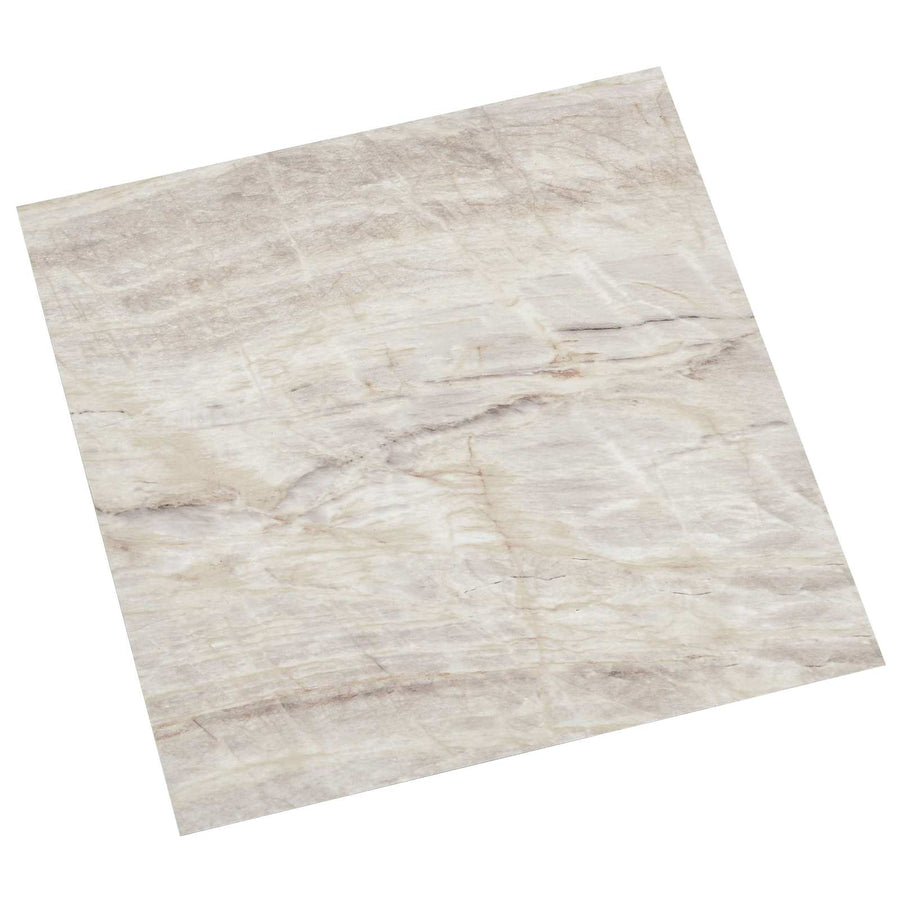 Zelfklevende Vloerplanken 30,5 x 30,5 cm 20 pcs PVC Beige