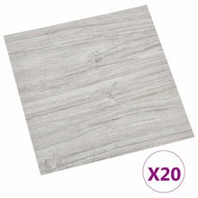 Zelfklevende Vloerplanken 30,5 x 30,5 cm 20 pcs PVC