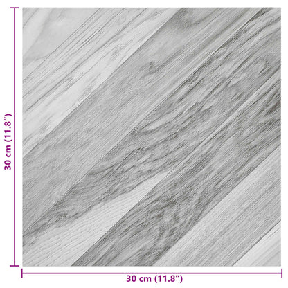 Zelfklevende Vloerplanken 30,5 x 30,5 cm 20 pcs PVC
