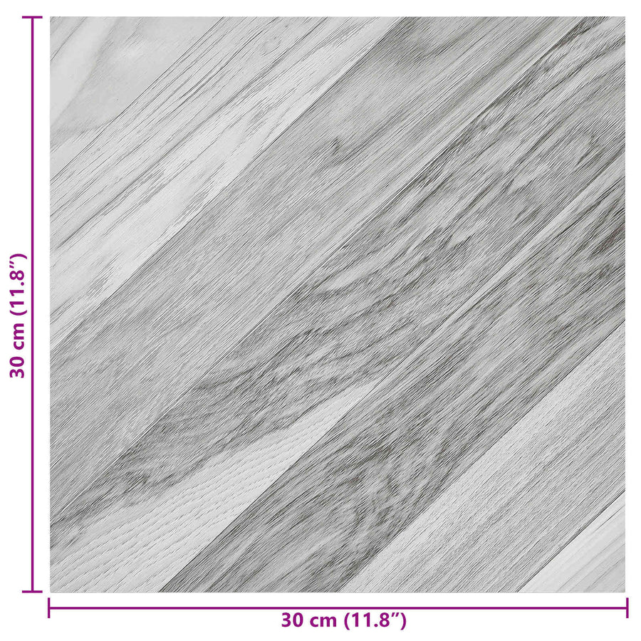 Zelfklevende Vloerplanken 30,5 x 30,5 cm 20 pcs PVC