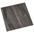 Zelfklevende Vloerplanken 30,5 x 30,5 cm 20 pcs PVC Donkergrijs