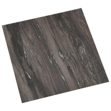 Zelfklevende Vloerplanken 30,5 x 30,5 cm 20 pcs PVC Donkergrijs