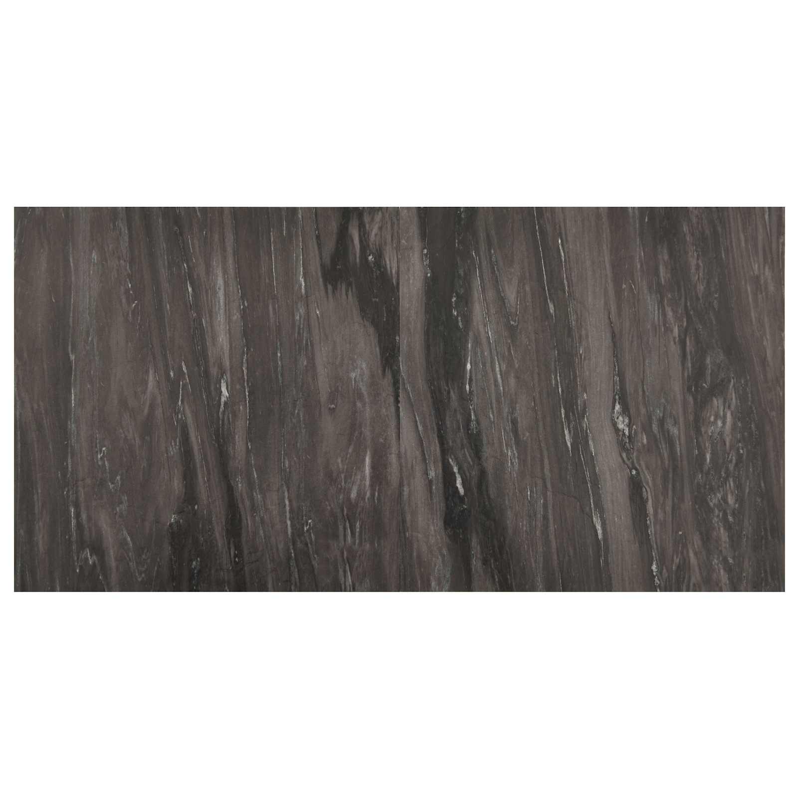 Zelfklevende Vloerplanken 30,5 x 30,5 cm 20 pcs PVC Donkergrijs