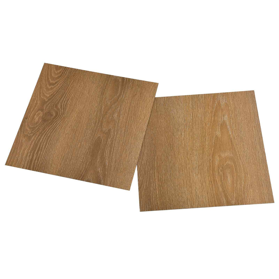 Zelfklevende Vloerplanken 30,5 x 30,5 cm 20 pcs PVC Hout