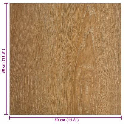 Zelfklevende Vloerplanken 30,5 x 30,5 cm 20 pcs PVC Hout