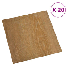 Zelfklevende Vloerplanken 30,5 x 30,5 cm 20 pcs PVC Hout