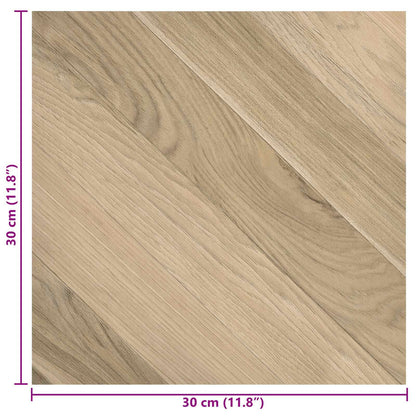 Zelfklevende Vloerplanken 30,5 x 30,5 cm 20 pcs PVC