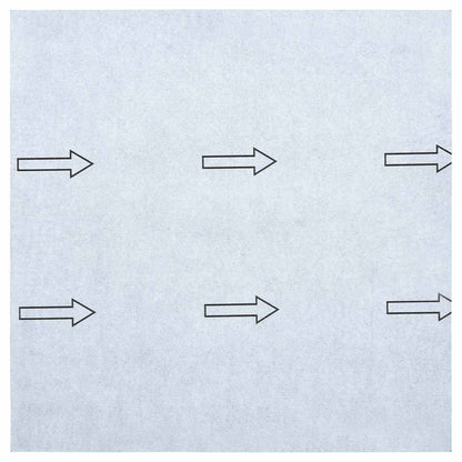 Zelfklevende Vloerplanken 30,5 x 30,5 cm 20 pcs PVC Donkerbruin