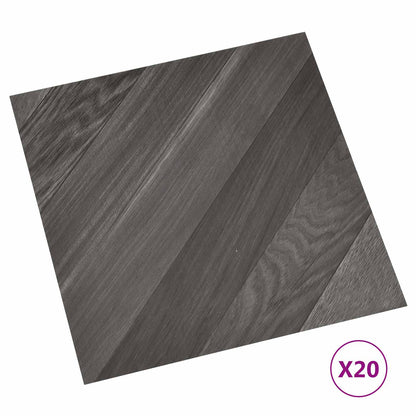 Zelfklevende Vloerplanken 30,5 x 30,5 cm 20 pcs PVC