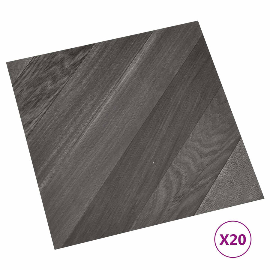 Zelfklevende Vloerplanken 30,5 x 30,5 cm 20 pcs PVC