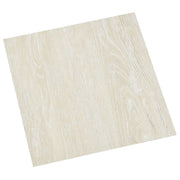 Vloerplanken PVC 30,5x30,5 cm 20 stuks crèmekleurig