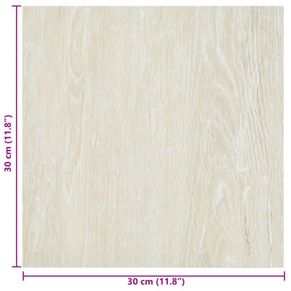 Zelfklevende Vloerplanken 30,5 x 30,5 cm 20 pcs PVC