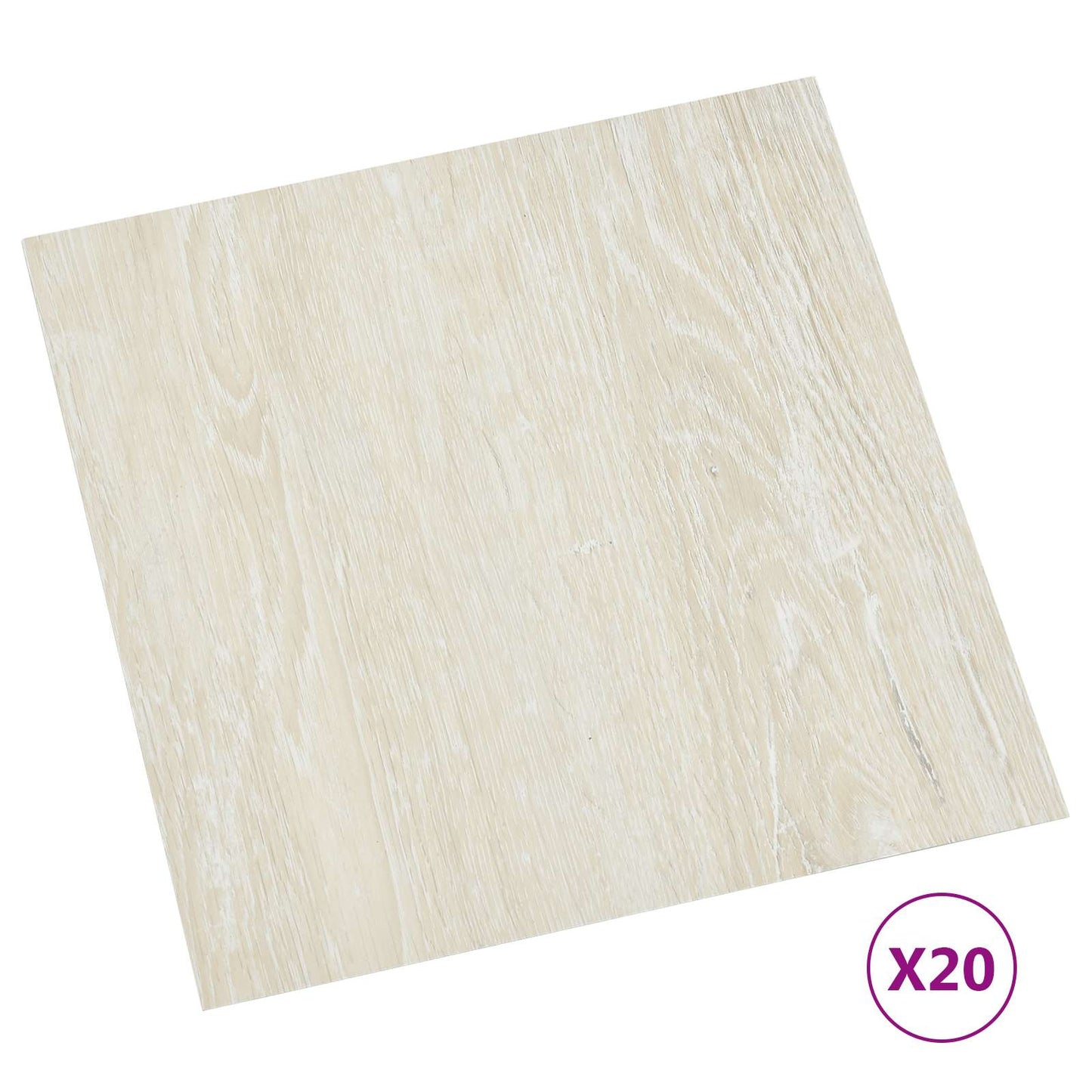 Zelfklevende Vloerplanken 30,5 x 30,5 cm 20 pcs PVC