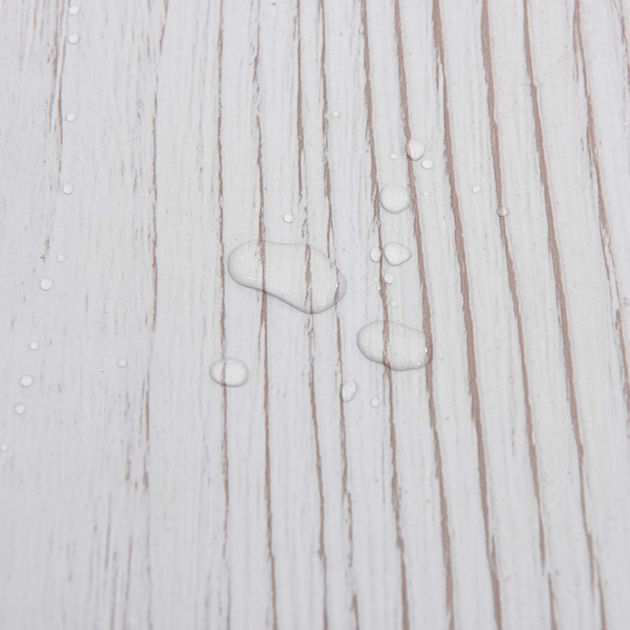 Zelfklevende Vloerplanken 30,5 x 30,5 cm 20 pcs PVC Wit en Hout