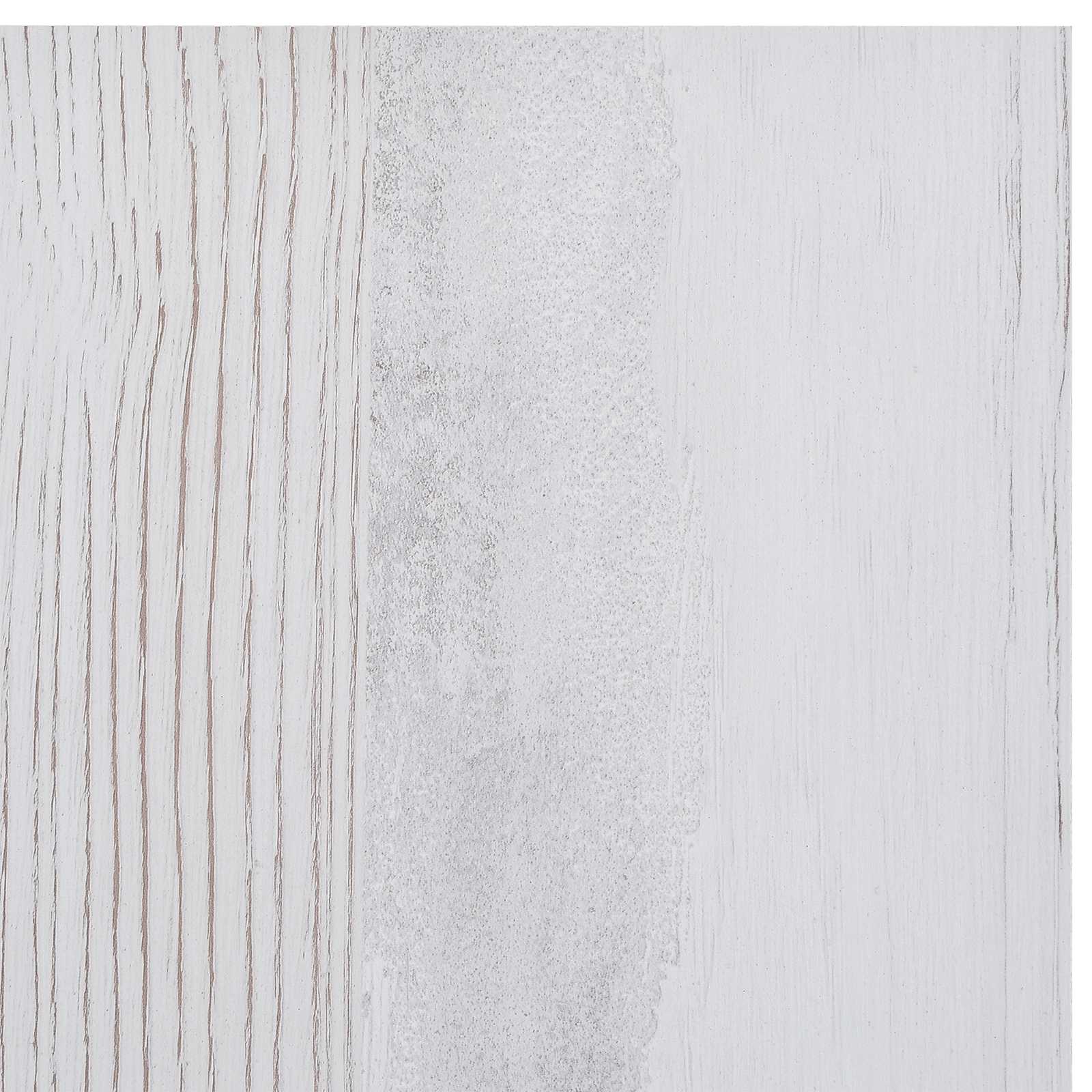 Zelfklevende Vloerplanken 30,5 x 30,5 cm 20 pcs PVC Wit en Hout