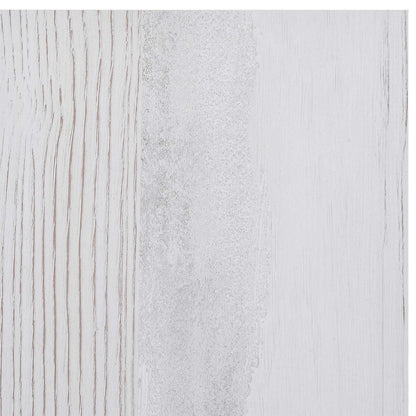 Zelfklevende Vloerplanken 30,5 x 30,5 cm 20 pcs PVC Wit en Hout