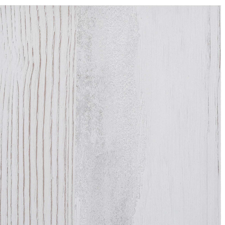 Zelfklevende Vloerplanken 30,5 x 30,5 cm 20 pcs PVC Wit en Hout
