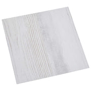 Vloerplanken PVC 30,5x30,5 cm 20 stuks wit hout
