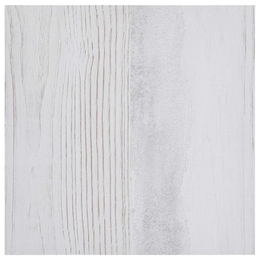 Zelfklevende Vloerplanken 30,5 x 30,5 cm 20 pcs PVC Wit en Hout
