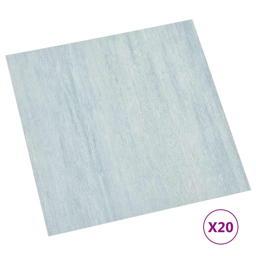Zelfklevende Vloerplanken 30,5 x 30,5 cm 20 pcs PVC Groen