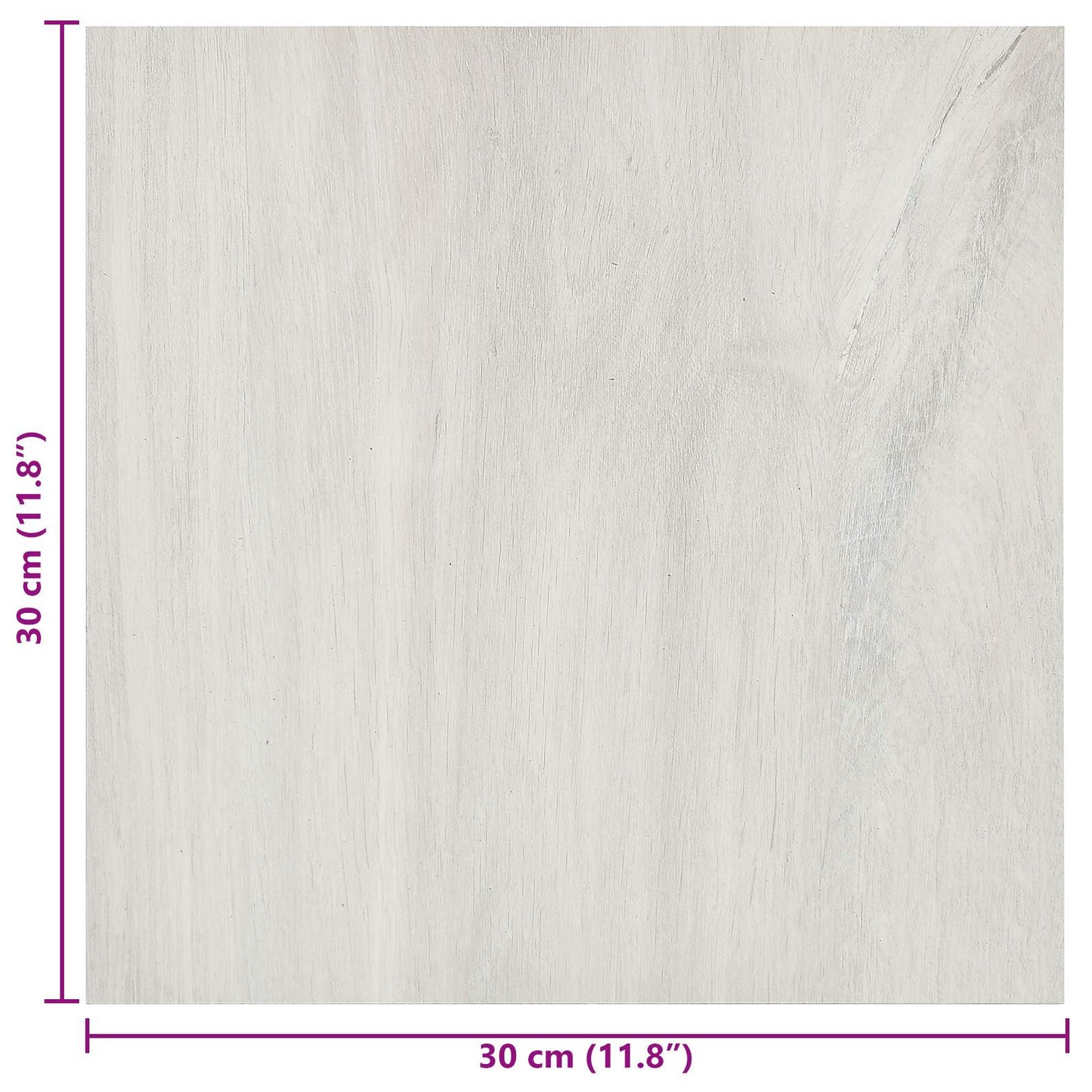 Zelfklevende Vloerplanken 30,5 x 30,5 cm 20 pcs PVC