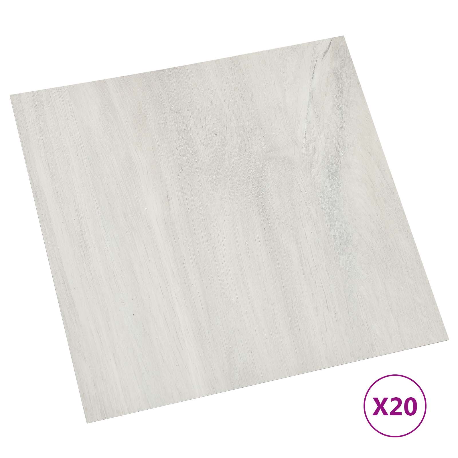 Zelfklevende Vloerplanken 30,5 x 30,5 cm 20 pcs PVC