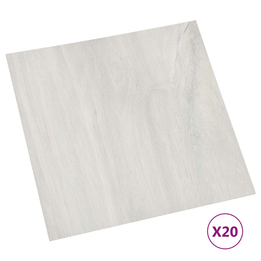 Zelfklevende Vloerplanken 30,5 x 30,5 cm 20 pcs PVC