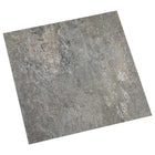 Self-Adhesive Floor Planks 30.5 x 30.5 cm 20 pcs PVC Stone