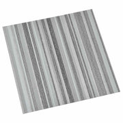Vloerplanken PVC zelfklevend 30,5x30,5 cm 20 stuks grijs zwart