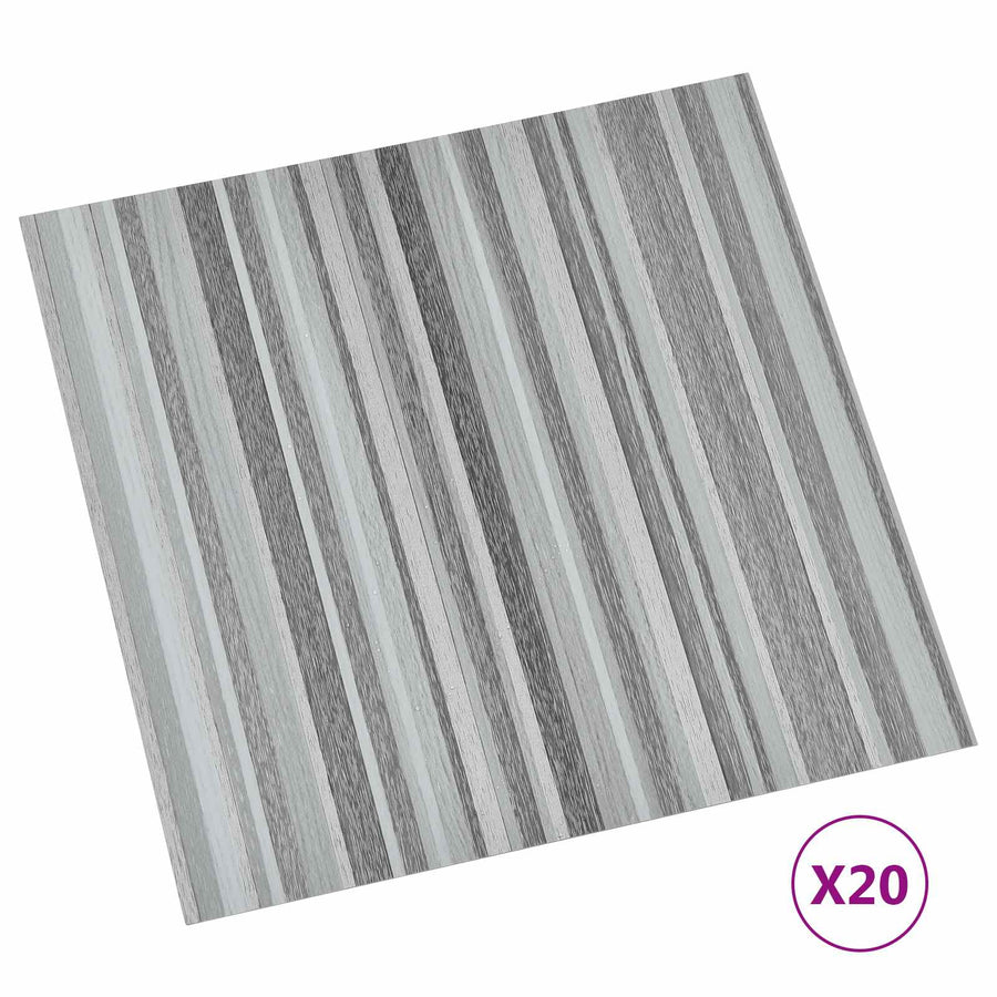 Zelfklevende Vloerplanken 30,5 x 30,5 cm 20 pcs PVC