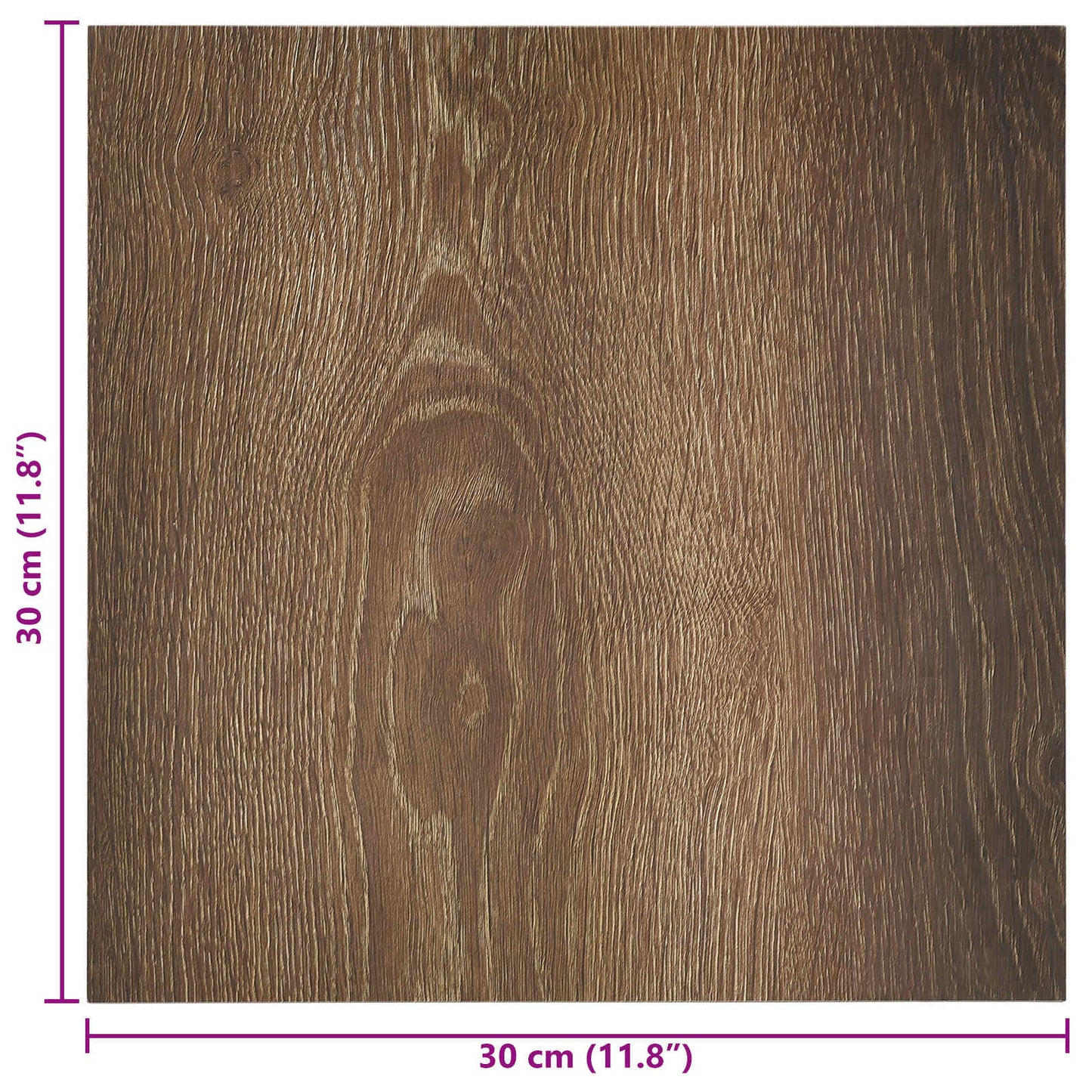 Zelfklevende Vloerplanken 30,5 x 30,5 cm 20 pcs PVC