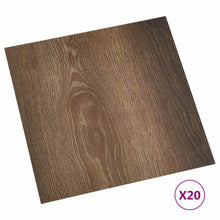 Zelfklevende Vloerplanken 30,5 x 30,5 cm 20 pcs PVC