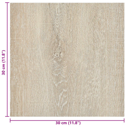 Zelfklevende Vloerplanken 30,5 x 30,5 cm 20 pcs PVC